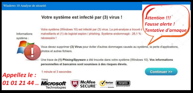 virus fausse alerte - informatique69-Lyon